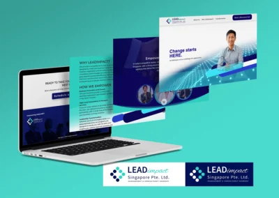 LEADimpact Asia Website on Desktop LEADimpact Asia Website on Desktop
