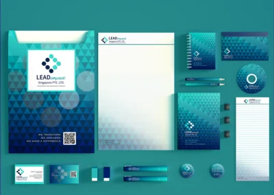 Stationery Design for LEADimpact Asia Branding Kit Stationery Design for LEADimpact Asia Branding Kit