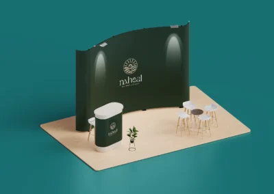 Proposed NaHeal Booth Setup Proposed NaHeal Booth Setup